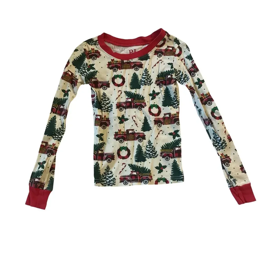 Christmas Themed Pajama Top